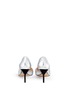Back View - Click To Enlarge - 3.1 PHILLIP LIM - 'Martini' cutout side mirror leather pumps