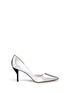 Main View - Click To Enlarge - 3.1 PHILLIP LIM - 'Martini' cutout side mirror leather pumps