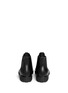 Back View - Click To Enlarge - VALENTINO GARAVANI - 'Rockstud' tread sole leather Chelsea boots