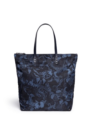 Main View - Click To Enlarge - VALENTINO GARAVANI - 'Night Camubutterfly' shopper tote