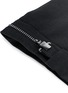Detail View - Click To Enlarge - NEIL BARRETT - Zip cuff virgin wool blend cropped pants
