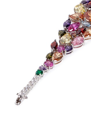 Detail View - Click To Enlarge - CZ BY KENNETH JAY LANE - Mix cubic zirconia bracelet