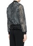 Back View - Click To Enlarge - 3.1 PHILLIP LIM - Caning embroidery drawstring hem bomber jacket