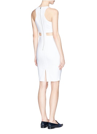 Back View - Click To Enlarge - ELIZABETH AND JAMES - 'Lela' cutout waist stretch dress