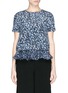 Main View - Click To Enlarge - ELIZABETH AND JAMES - 'Swirl Tierney' print silk top