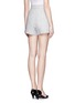 Back View - Click To Enlarge - PROENZA SCHOULER - Tweed high-waist shorts