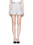 Main View - Click To Enlarge - PROENZA SCHOULER - Tweed high-waist shorts