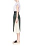 Figure View - Click To Enlarge - TOGA ARCHIVES - Glitter pleat satin skirt 