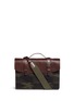 Main View - Click To Enlarge - SEVENTY EIGHT PERCENT - 'Dimitri' medium camouflage canvas satchel