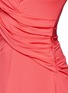 Detail View - Click To Enlarge - ARMANI COLLEZIONI - Ruche waist jersey dress