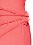 Detail View - Click To Enlarge - ARMANI COLLEZIONI - Origami waist jersey crepe dress