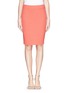 Main View - Click To Enlarge - ARMANI COLLEZIONI - Wool crepe pencil skirt