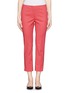 Main View - Click To Enlarge - ARMANI COLLEZIONI - Cropped straight sateen pants