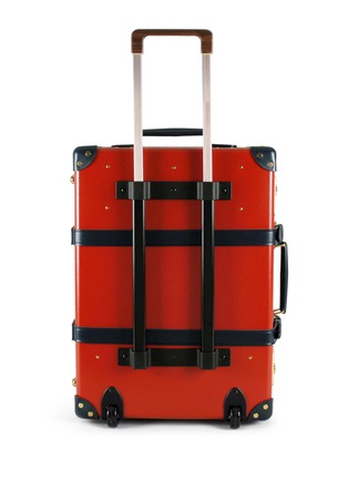 Back View - Click To Enlarge - GLOBE-TROTTER - Centenary 21" trolley case - Red & Navy