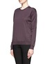 Front View - Click To Enlarge - HAIDER ACKERMANN - Stormont fleece wool-silk sweater