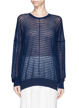 Main View - Click To Enlarge - CHLOÉ - Drop shoulder oversize sweater