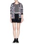 Figure View - Click To Enlarge - MARKUS LUPFER - English rose panel shell jacket 