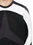 Detail View - Click To Enlarge - NEIL BARRETT - Star panel bonded jersey sweatshirt