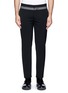 Main View - Click To Enlarge - NEIL BARRETT - Contrast waistband skinny pants