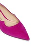 Detail View - Click To Enlarge - PAUL ANDREW - 'Zoya' wavy suede flats