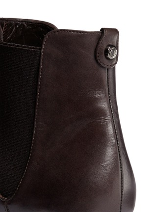 Detail View - Click To Enlarge - STUART WEITZMAN - 'Apogee Lo' leather Chelsea boots