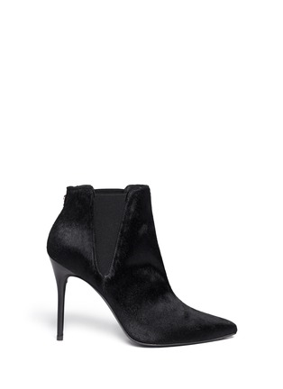 Main View - Click To Enlarge - STUART WEITZMAN - 'Apogee' pony hair ankle boots