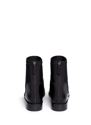 Back View - Click To Enlarge - TORY BURCH - 'Newton' neoprene cuff leather boots 