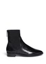 Main View - Click To Enlarge - TORY BURCH - 'Newton' neoprene cuff leather boots 