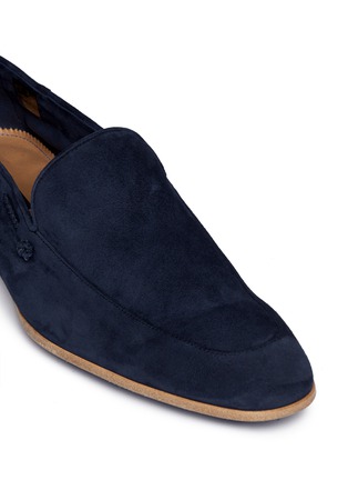 Detail View - Click To Enlarge - PAUL SMITH - Suede Jasper loafers
