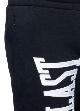 Detail View - Click To Enlarge - PORTS 1961 - x Everlast logo appliqué sweatpants
