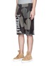 Front View - Click To Enlarge - PORTS 1961 - x Everlast 'Star Camo' print mesh overlay shorts