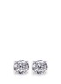Main View - Click To Enlarge - CZ BY KENNETH JAY LANE - Round cut cubic zirconia small stud earrings