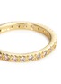 Detail View - Click To Enlarge - CZ BY KENNETH JAY LANE - Classic round cubic zirconia eternity ring