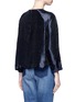 Back View - Click To Enlarge - TOPSHOP - Textured sateen top