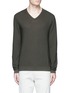 Main View - Click To Enlarge - ALTEA - Diamond knit V-neck sweater