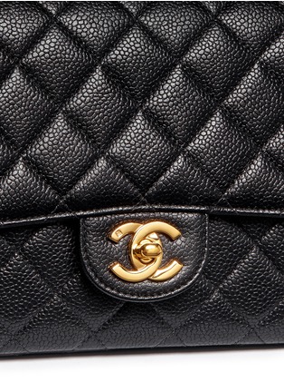 Detail View - Click To Enlarge - VINTAGE CHANEL - 2.55 quilted leather backpack