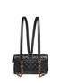 Back View - Click To Enlarge - VINTAGE CHANEL - 2.55 quilted leather backpack