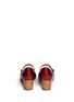 Back View - Click To Enlarge - ISABEL MARANT ÉTOILE - 'Louanne' holographic embossed leather Mary Jane pumps