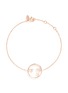 Main View - Click To Enlarge - RUIFIER - 'Curious' diamond 9k rose gold charm bracelet
