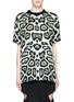 Main View - Click To Enlarge - GIVENCHY - Leopard print long T-shirt