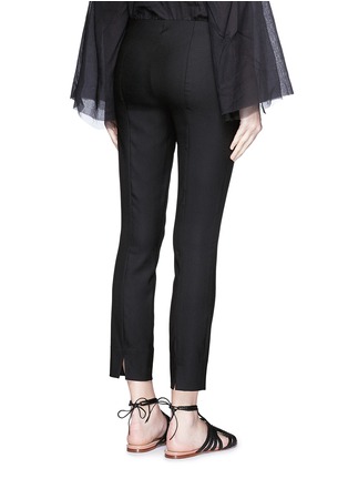 Back View - Click To Enlarge - THE ROW - 'Caro' stretch wool hopsack capri pants