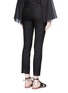 Back View - Click To Enlarge - THE ROW - 'Caro' stretch wool hopsack capri pants