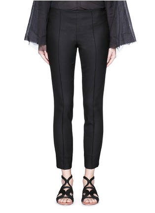 Main View - Click To Enlarge - THE ROW - 'Caro' stretch wool hopsack capri pants