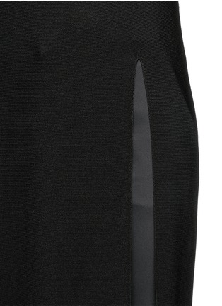 Detail View - Click To Enlarge - THE ROW - 'Ethel' front split knit dress