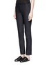 Front View - Click To Enlarge - THE ROW - 'Tips' techno cotton-blend slim straight pants