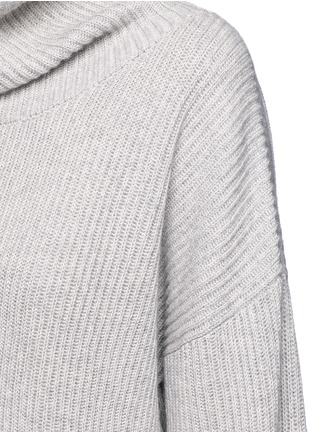 Detail View - Click To Enlarge - THE ROW - 'Kaima' cashmere-silk turtleneck sweater
