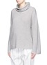 Front View - Click To Enlarge - THE ROW - 'Kaima' cashmere-silk turtleneck sweater