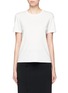 Main View - Click To Enlarge - THE ROW - 'Wesler' back seam cotton T-shirt