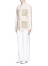 Figure View - Click To Enlarge - THE ROW - 'Clem' suede pocket Mandarin collar jacket