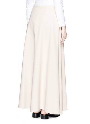 Back View - Click To Enlarge - THE ROW - 'Afrol' soft pleat maxi skirt